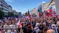 Дивна любов до Кремля за кордоном: у Празі на проросійський мітинг вийшли 50 тисяч людей