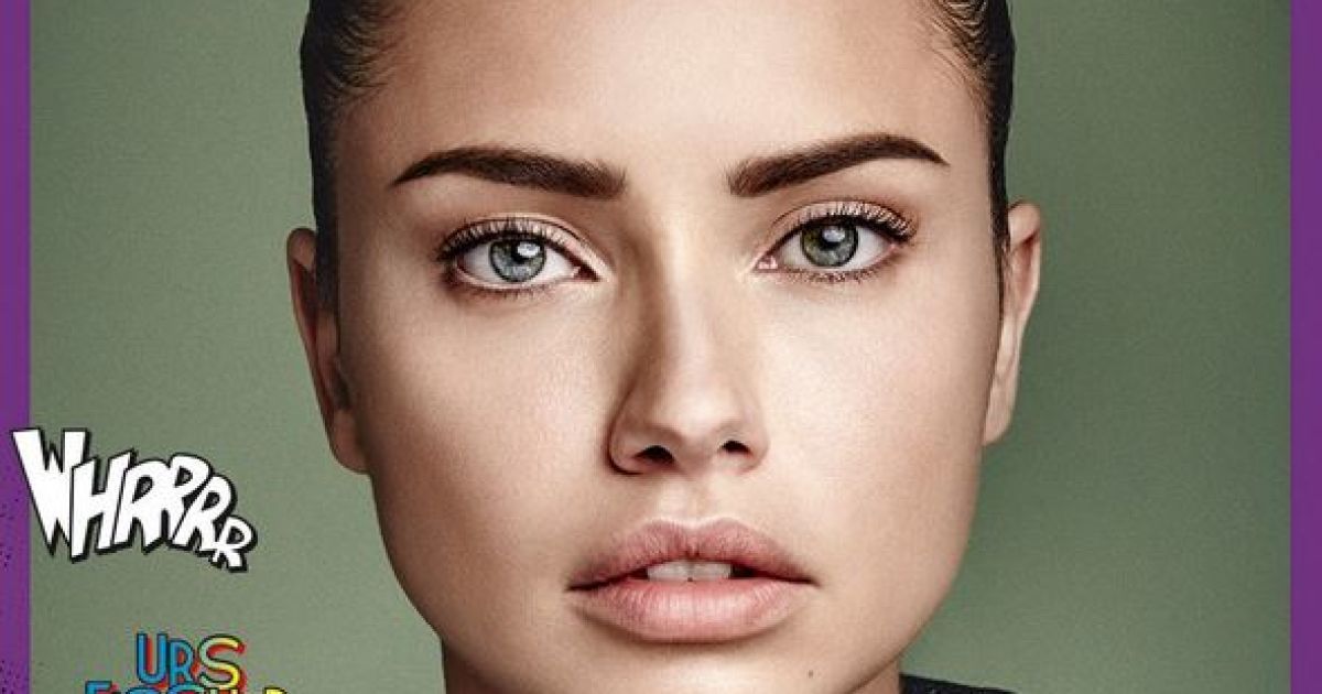 Адриана Лима на обложке Garage