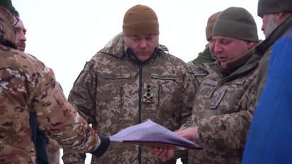 Наєв показав відео, як на півночі України посилюють оборонні рубежі