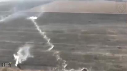 ЗСУ продемонстрували ефектну роботу танка по окупанта