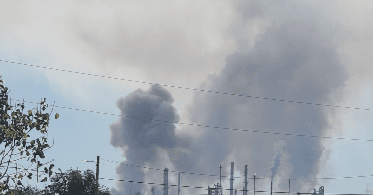 Пожежа на НПЗ в США