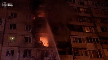 Комбінований удар РФ по Києву: Зеленський розповів про наслідки