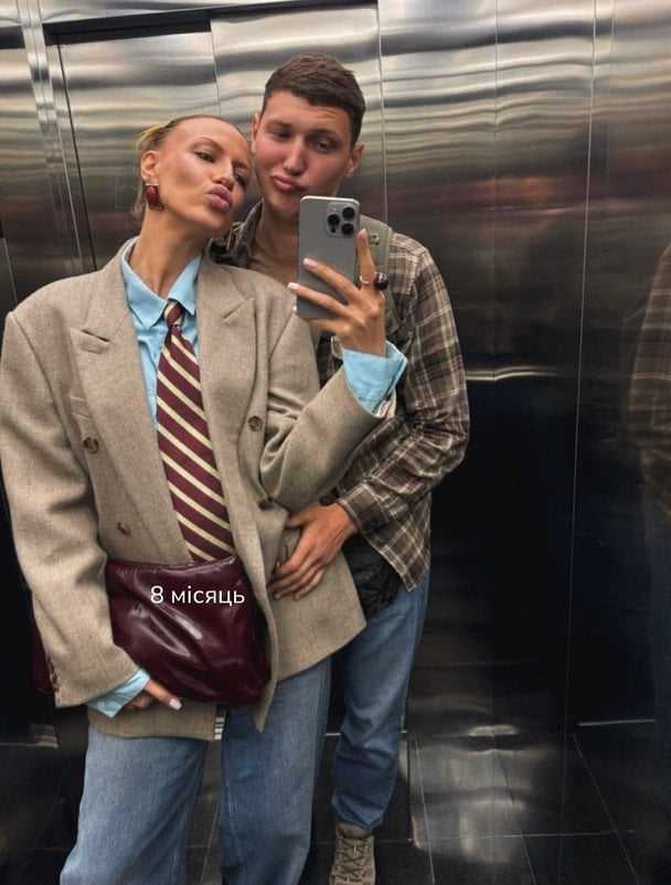 Леся Нікітюк з нареченим / © instagram.com/klats.media