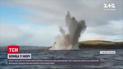 Британские военные моряки взорвали бомбу времен Второй мировой войны