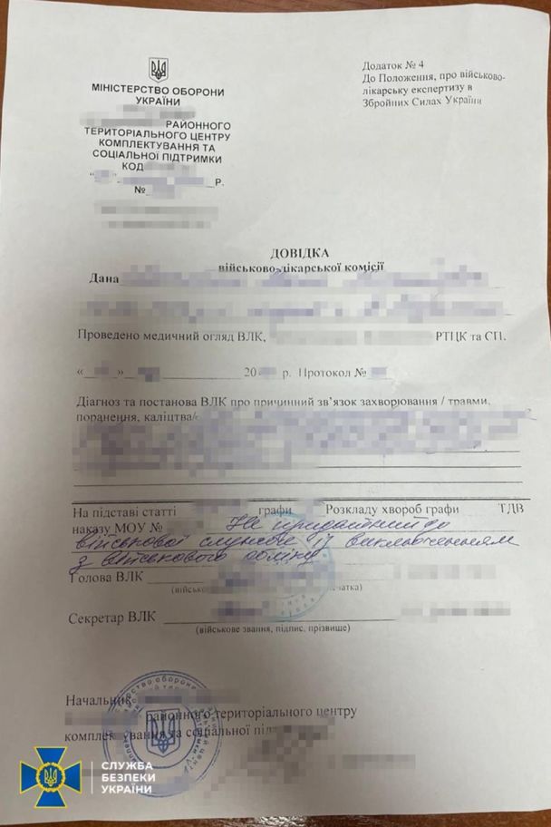 Затримання голови ВЛК на Київщині / © СБУ