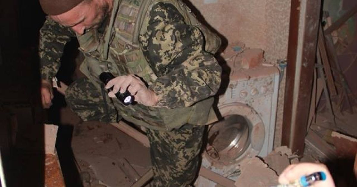 Последствия обстрелов Авдеевки / © Facebook/пресс-центр штаба АТО