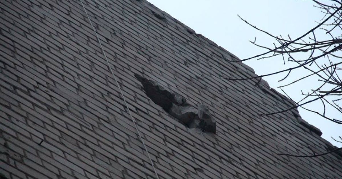 Последствия обстрелов Авдеевки / © Facebook/пресс-центр штаба АТО