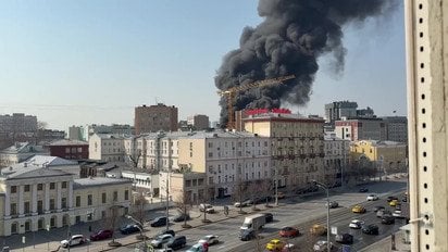 У Москві загорівся ЖК "Роза Росса"