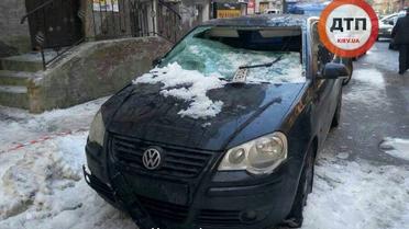 впала брила льоду київ_4 / © facebook.com/dtp.kiev.ua