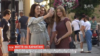 Коронавирусные выходные: за три дня количество новых больных в Украине увеличилось на 2,5 тысяч