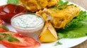 Рулетики из рыбного филе с сыром и зеленью