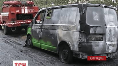 До сих пор ищут виновных в нападении на инкассаторский автомобиль вблизи Чернигова