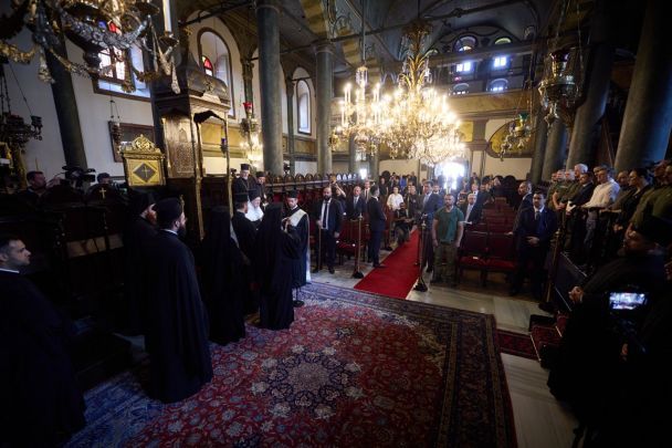 В Стамбуле состоялся поминальный молебен о жертвах войны в Украине.