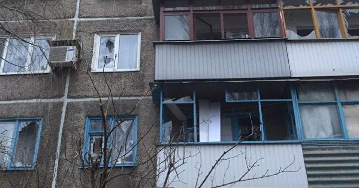 Последствия обстрелов Авдеевки / © facebook.com/Вячеслав Аброськин