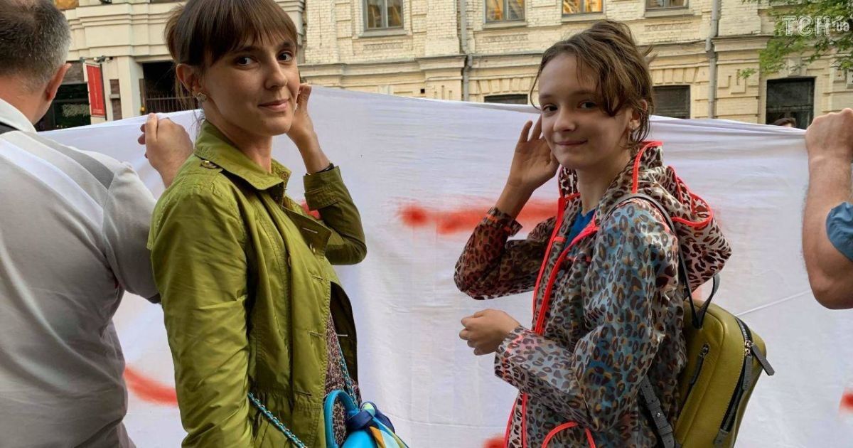 Віталій Марків_акція_італія_3 / © Валерія Ковалінська, ТСН