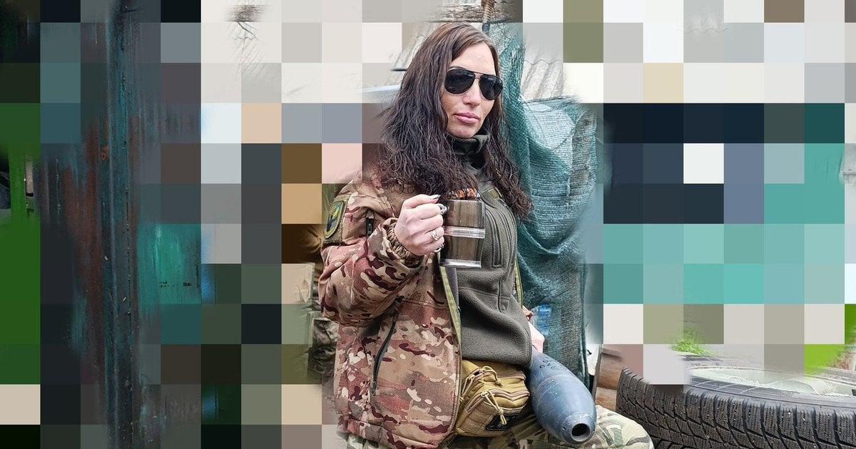 Мінометниця ТрО Ольга Сердюк