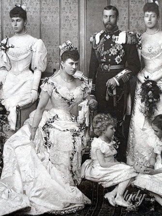 Принцесса Виктория Мария Текская и принц Джордж