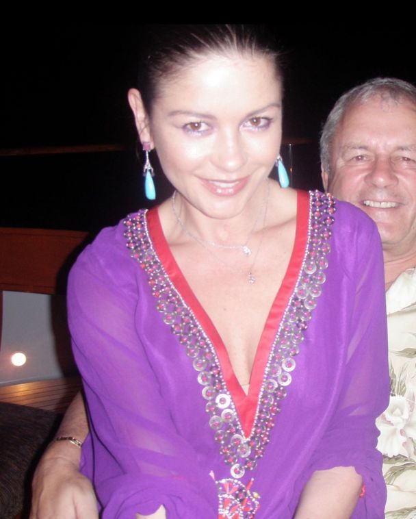 Кетрін Зета-Джонс із батьком / © instagram.com/catherinezetajones