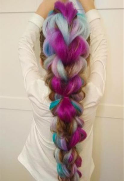 Прически для девочек / © instagram.com/hairstyles_maryna