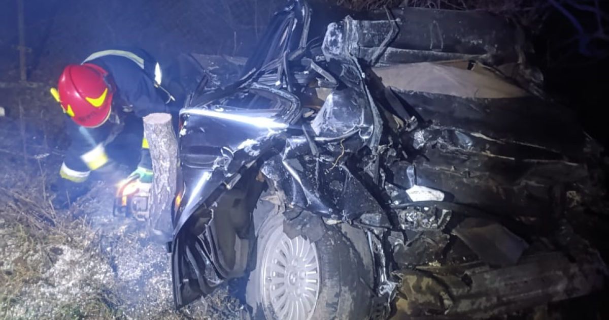 Аварія на Прикарпатті.