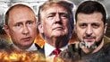Владимир Путин, Владимир Зеленский, Дональд Трамп