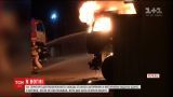 На деревообрабатывающем заводе в Черновцах дотла сгорели два грузовика