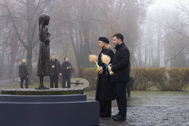 Володимир та Олена Зеленські