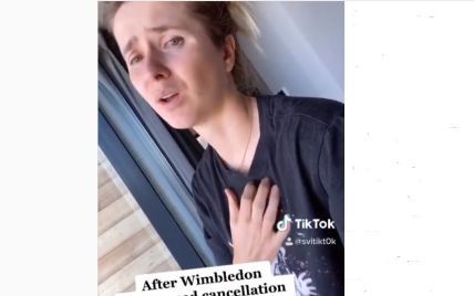Артистка от Бога: Свитолина сняла новое видео в TikTok и разрыдалась из-за отмены Wimbledon-2020