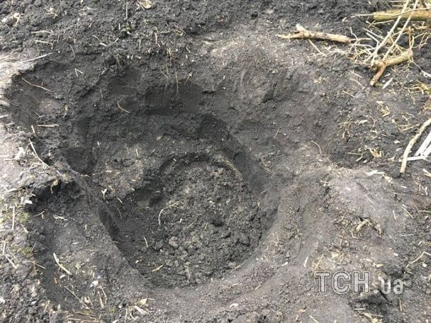 Місце, де виявили тіло Грабовського / © Фото Валерії Ковалінської/ТСН