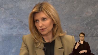 Ексклюзивне інтерв'ю з Зеленською: син радить президенту, які танки і літаки купувати