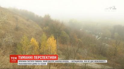 Экологи объяснили природу плотного тумана в Украине