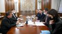 Андрій Єрмак провів зустріч із видатним дослідником Голокосту отцем Патріком Дебуа