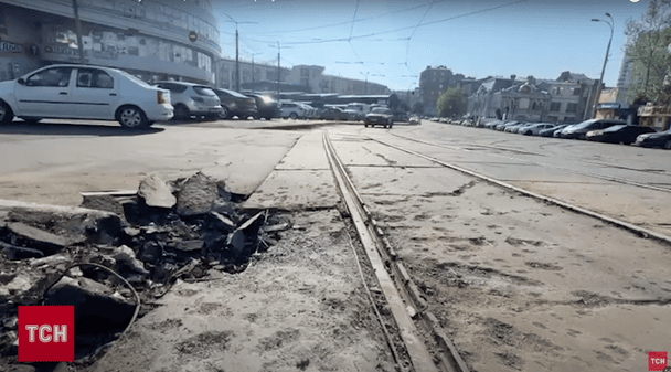 Пошкодження після атаки в Києві