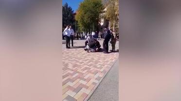 У Мережі показали кадри затримання воєнного злочинця Гузенка