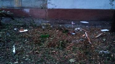 В Мариуполе неизвестные обстреляли дом / © МВД Донецкой области