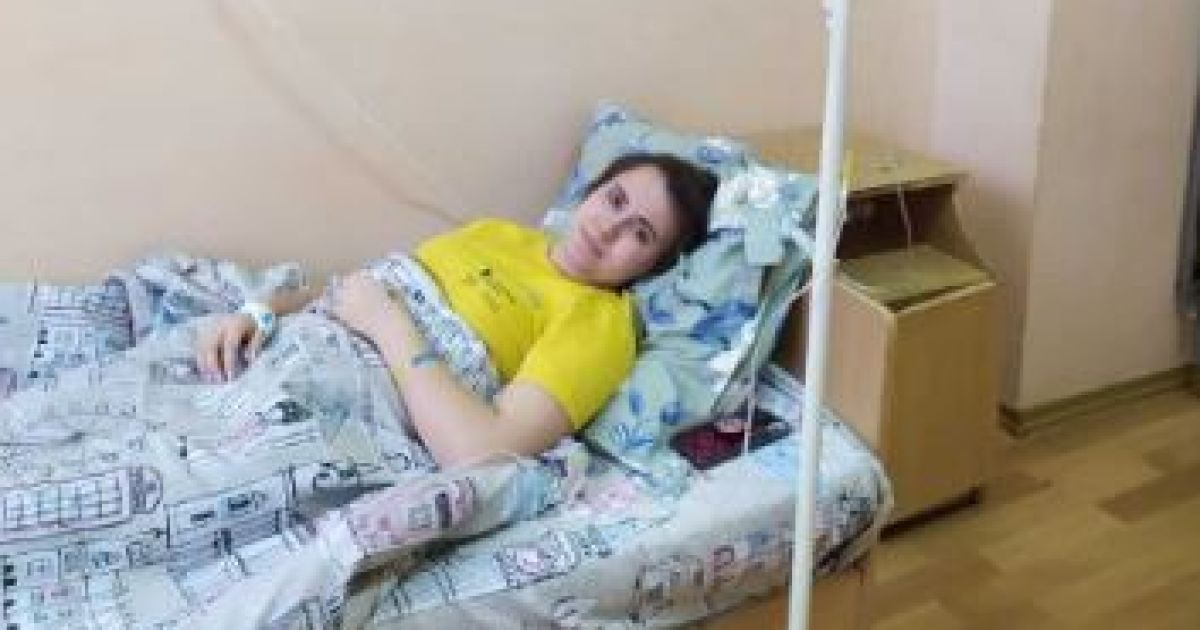 Ользі доводиться боротися з пухлиною мозку