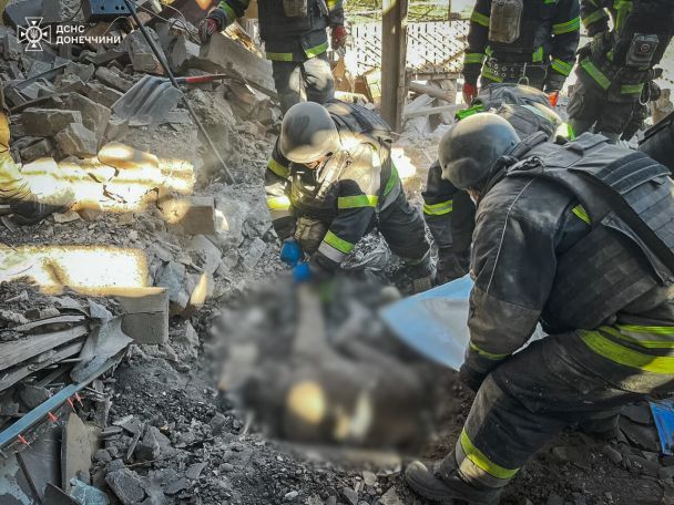 Наслідки обстрілу на Донеччині