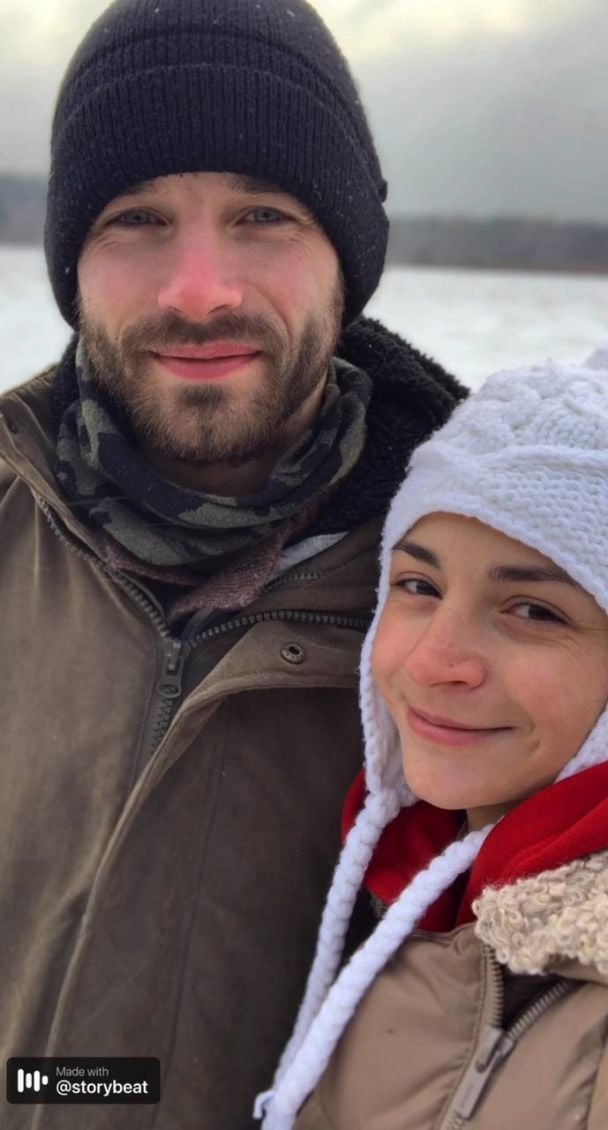 Илона Гвоздева с мужем / © instagram.com/ilonagvozdeva