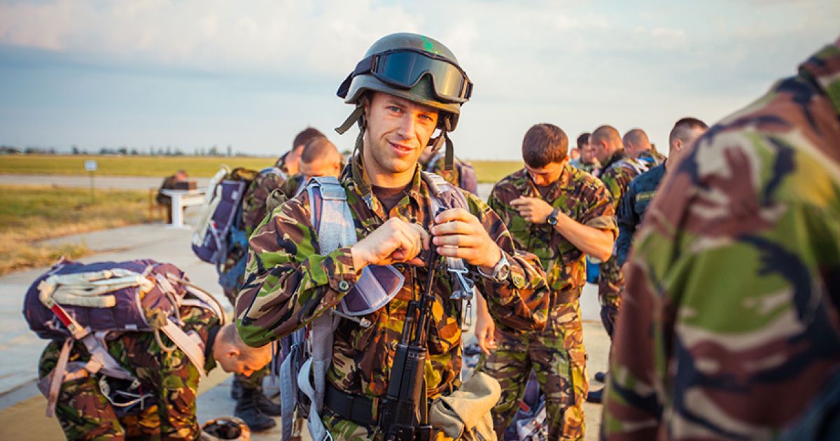 За три дні курсанти "потоваришували" із небом / © Національна гвардія України