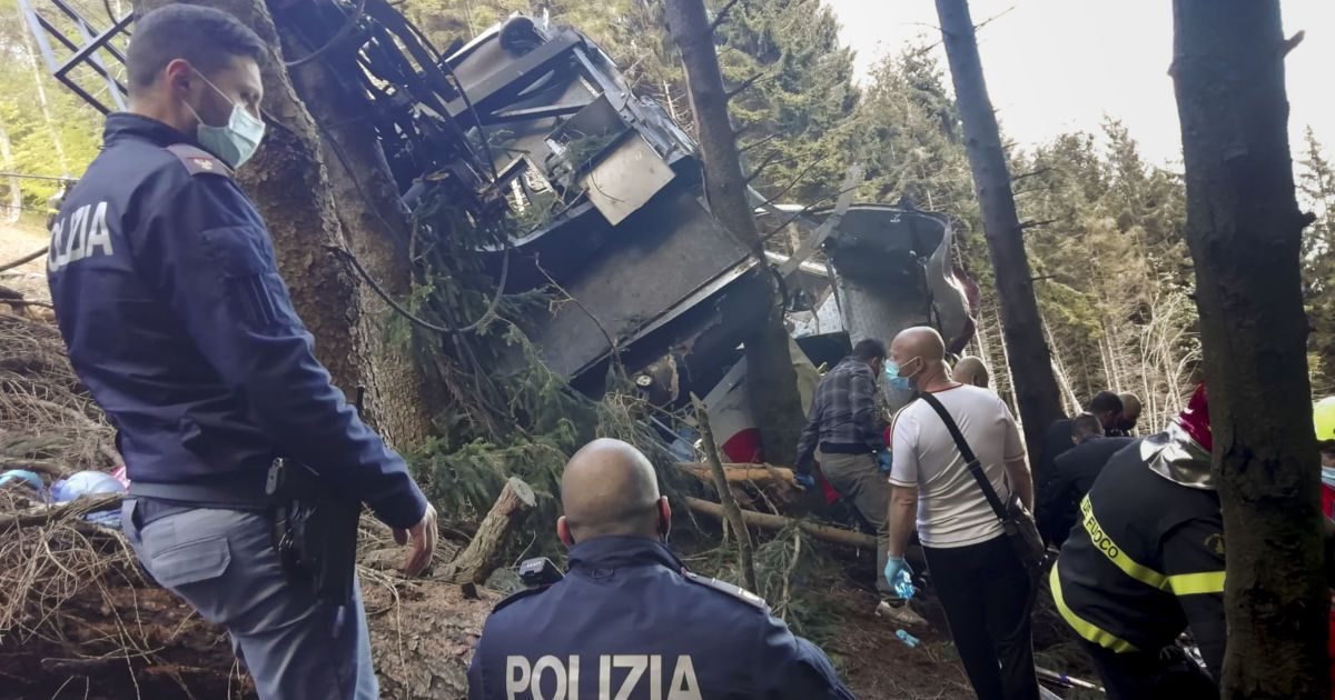 Аварія на канатній дорозі в Італії: трьох осіб підозрюють у вбивстві через необережність