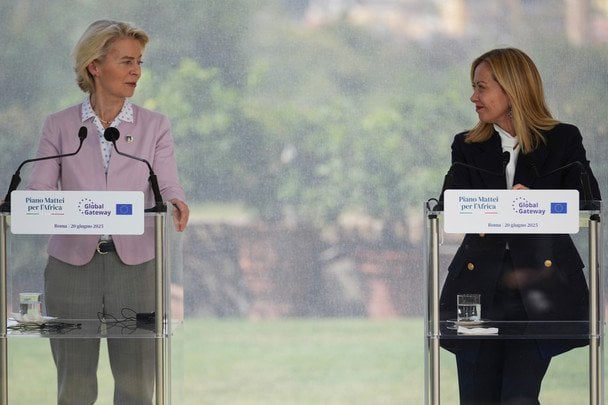 Урсула фон дер Ляйен и Джорджа Мелони / © Associated Press