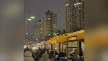 В Киеве транспортный коллапс