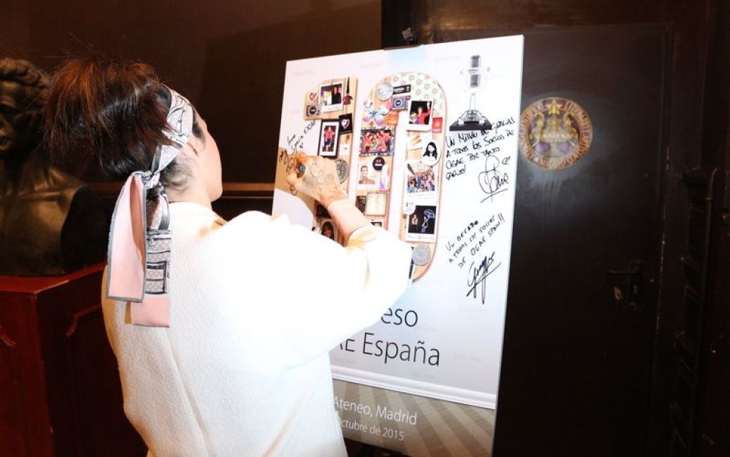 Злата Огневич стала специальным гостем на вечеринке "Евровидения" в Мадриде / © пресс-служба Златы Огневич
