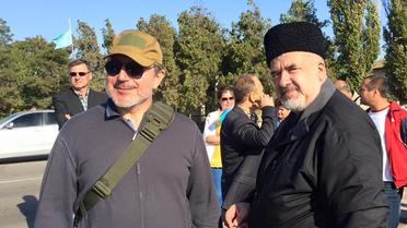 В Крыму стартовала бессрочная блокада полуострова. / © facebook.com/ayder.muzhdabaev