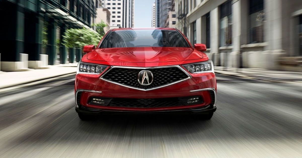 Японцы обновили флагманский седан Acura RLX