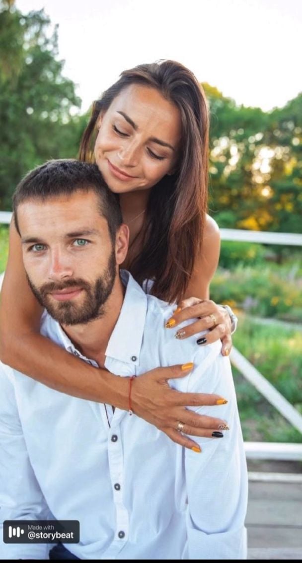 Илона Гвоздева с мужем / © instagram.com/ilonagvozdeva