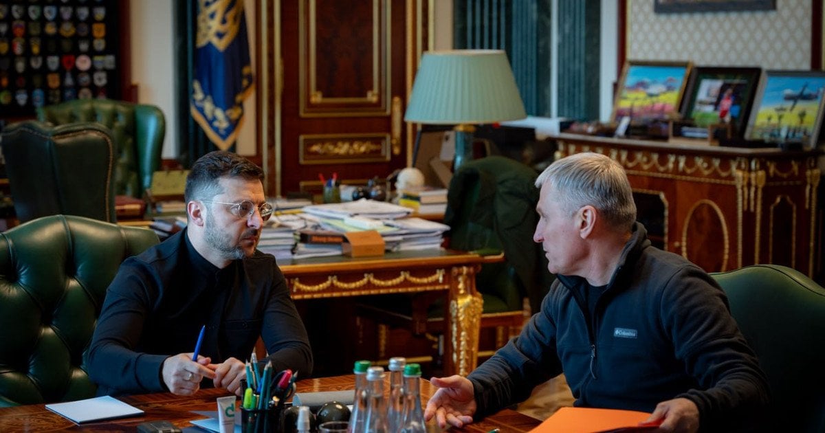 Володимир Зеленський та Олег Іващенко