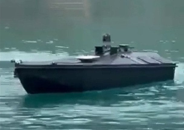 Український морський дрон знайшли біля берегів Греції