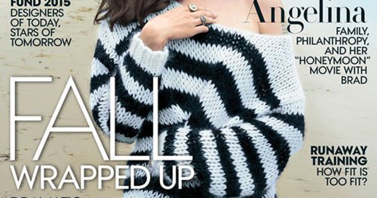 Джоли снялась в семейной фотосессии / © vogue.com
