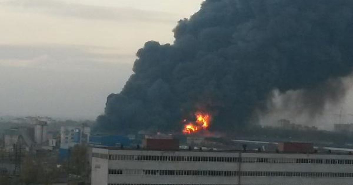 Пожару присвоен высший ранг сложности. / © twitter/martin_camera
